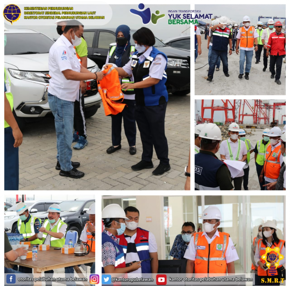 “Sesditjen Hubla Laksanakan Monitoring dan Evaluasi Kegiatan Pengendalian Transportasi dimasa Idul Fitri Tahun 2021 (1442 H) di Sumatera Utara (SUMUT)”