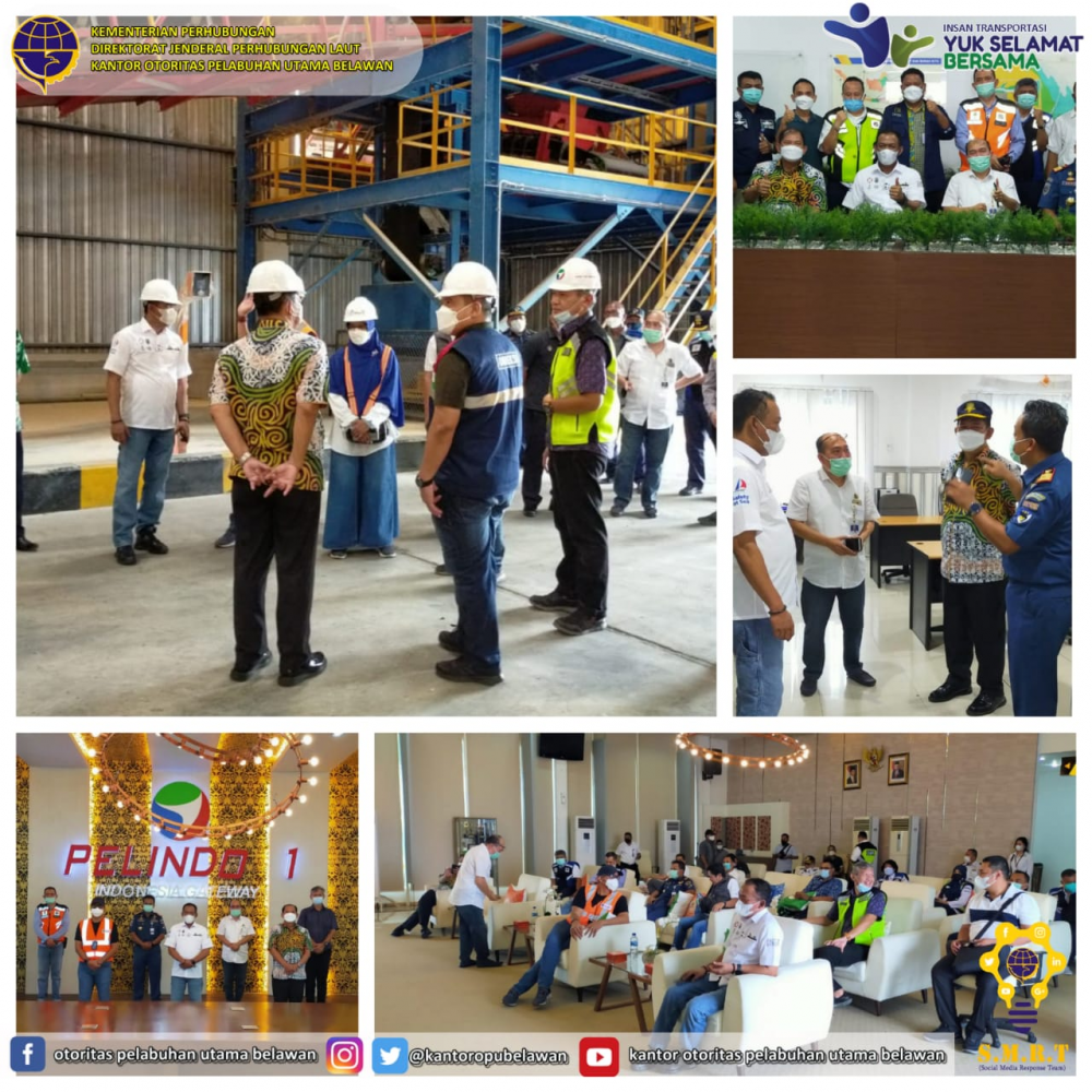 “Sesditjen Hubla Laksanakan Monitoring dan Evaluasi Kegiatan Pengendalian Transportasi dimasa Idul Fitri Tahun 2021 (1442 H) di Sumatera Utara (SUMUT)”