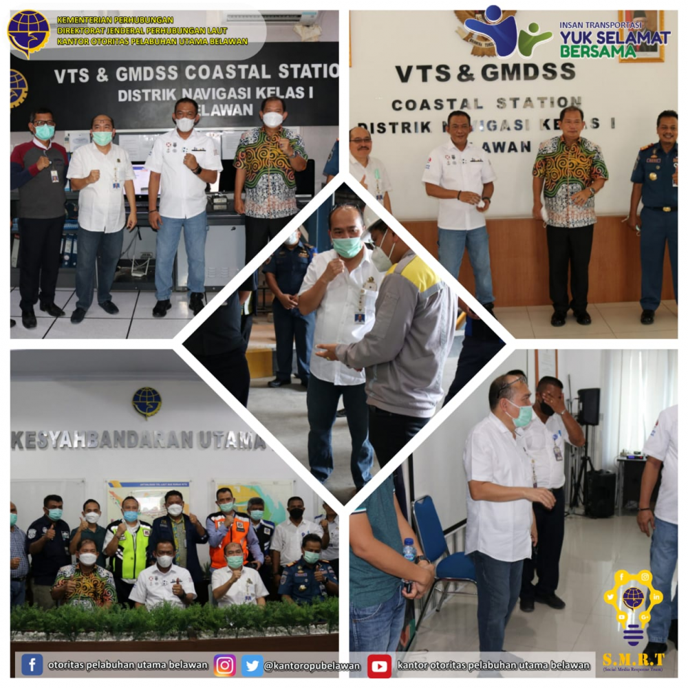 “Sesditjen Hubla Laksanakan Monitoring dan Evaluasi Kegiatan Pengendalian Transportasi dimasa Idul Fitri Tahun 2021 (1442 H) di Sumatera Utara (SUMUT)”
