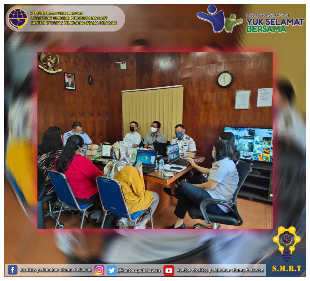 “Rekonsiliasi Bulanan (coklit) Pendapatan Jasa Konsesi Bulan April 2021”