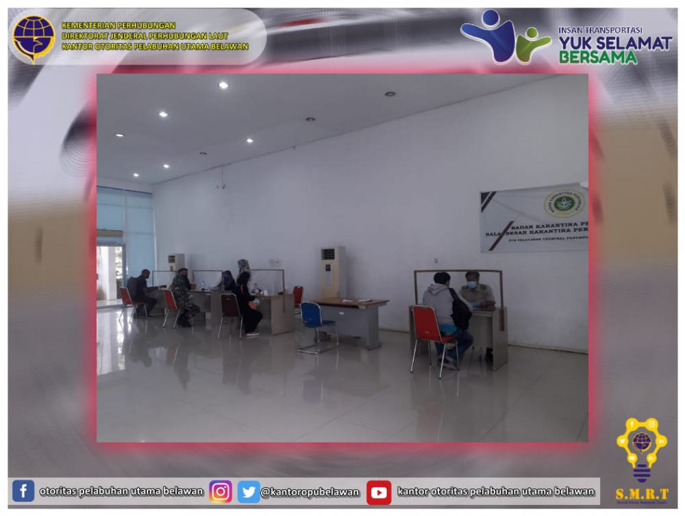 "Keberangkatan Kapal KM. Kelud di Terminal Penumpang Pelabuhan Belawan”