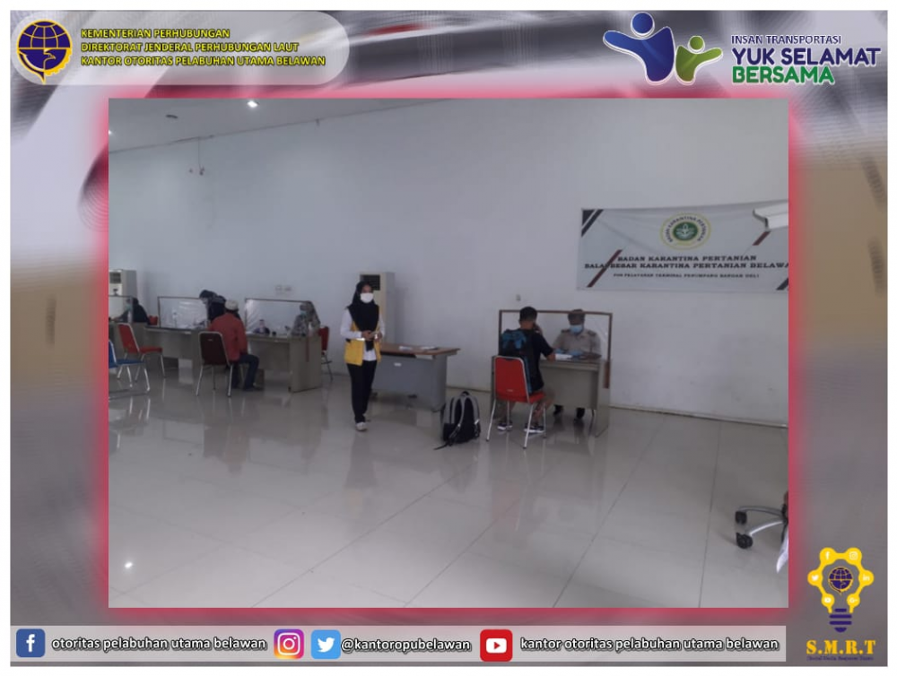 "Keberangkatan Kapal KM. Kelud di Terminal Penumpang Pelabuhan Belawan”