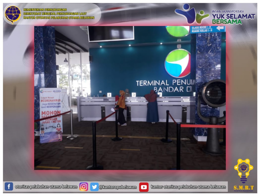 "Keberangkatan Kapal KM. Kelud di Terminal Penumpang Pelabuhan Belawan”