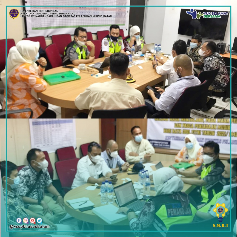 Kegiatan Inspeksi pada Perairan Wajib Pandu Kelas III Batu Ampar & Kabil dan Perairan Wajib Pandu Kelas II Tanjung Uncang Batam