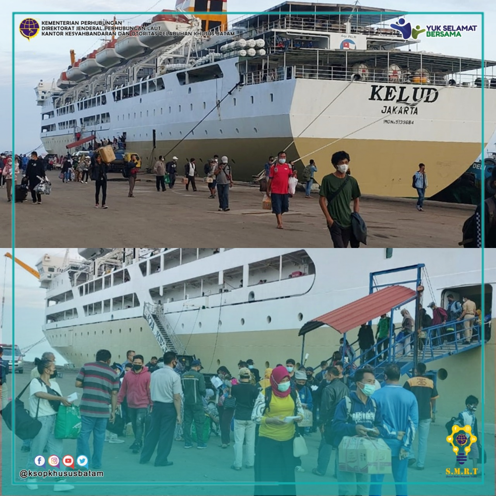Kegiatan Pengawasan Penumpang Kapal di Pelabuhan Batu Ampar