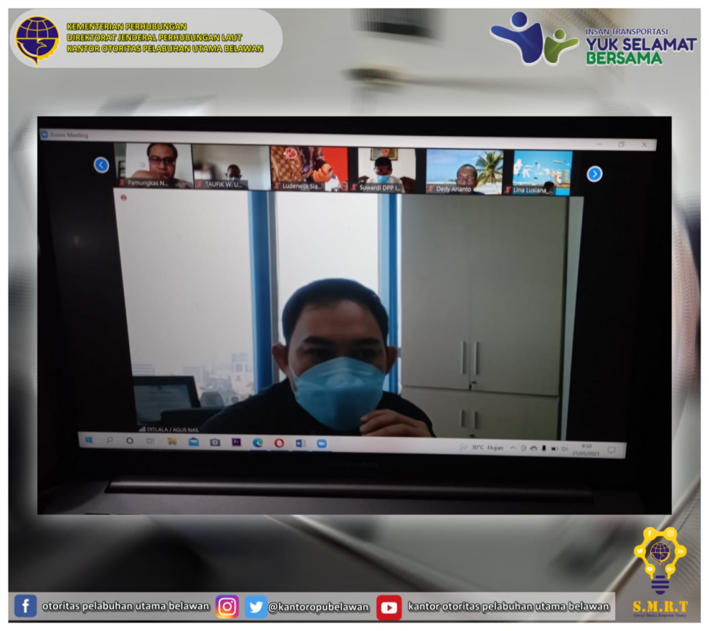 “Kick Off Meeting Studio Ratio Muatan Bongkar Muat Terhadap Jumlah Tenaga Kerja dan Bongkar Muat”
