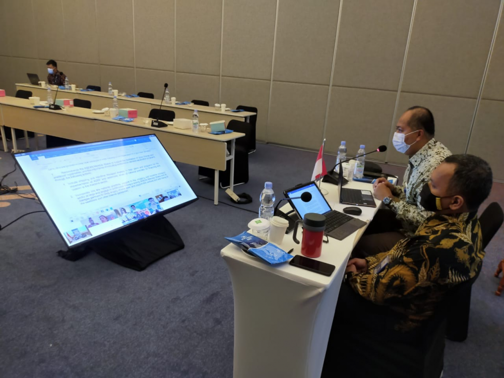 INTERSESSIONAL DISCUSSION ON COVID 19 : PEMERINTAH INDONESIA DUKUNG PROGRAM ASEAN TENTANG KEPELAUTAN