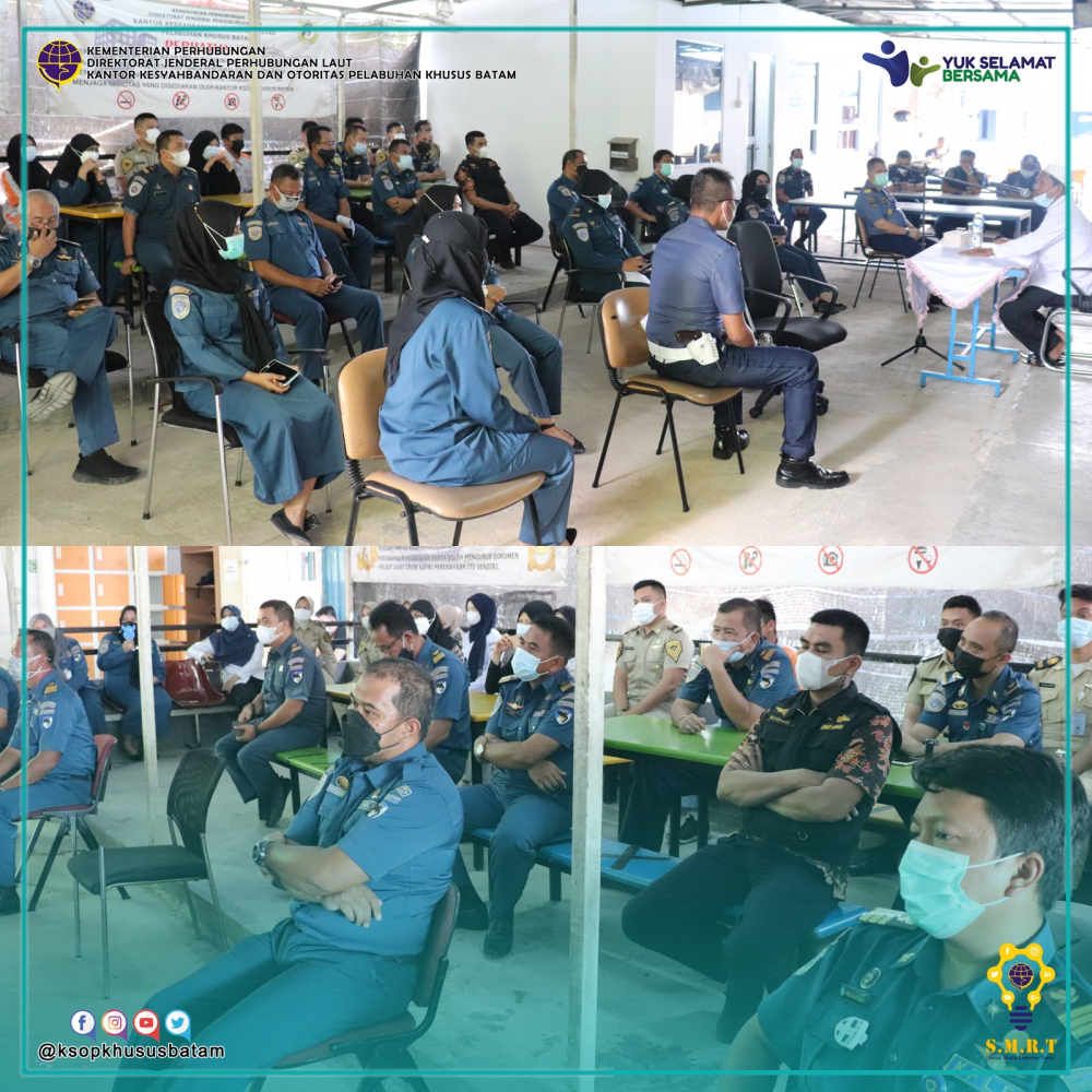 Kegiatan Siraman Rohani Rutin Kantor KSOP Khusus batam
