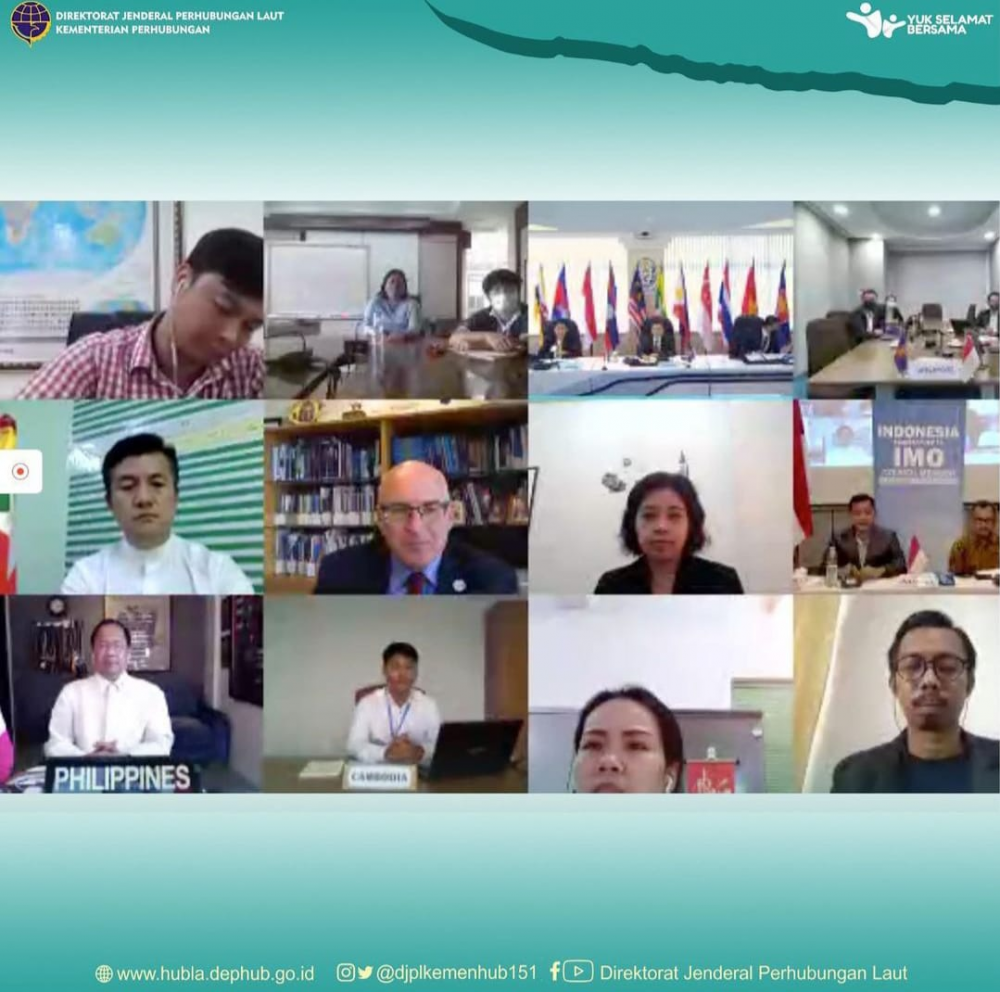 “Intersessional Discussion On Covid 19 : Pemerintah Indonesia Dukung Program Asean Tentang Kepelautan”