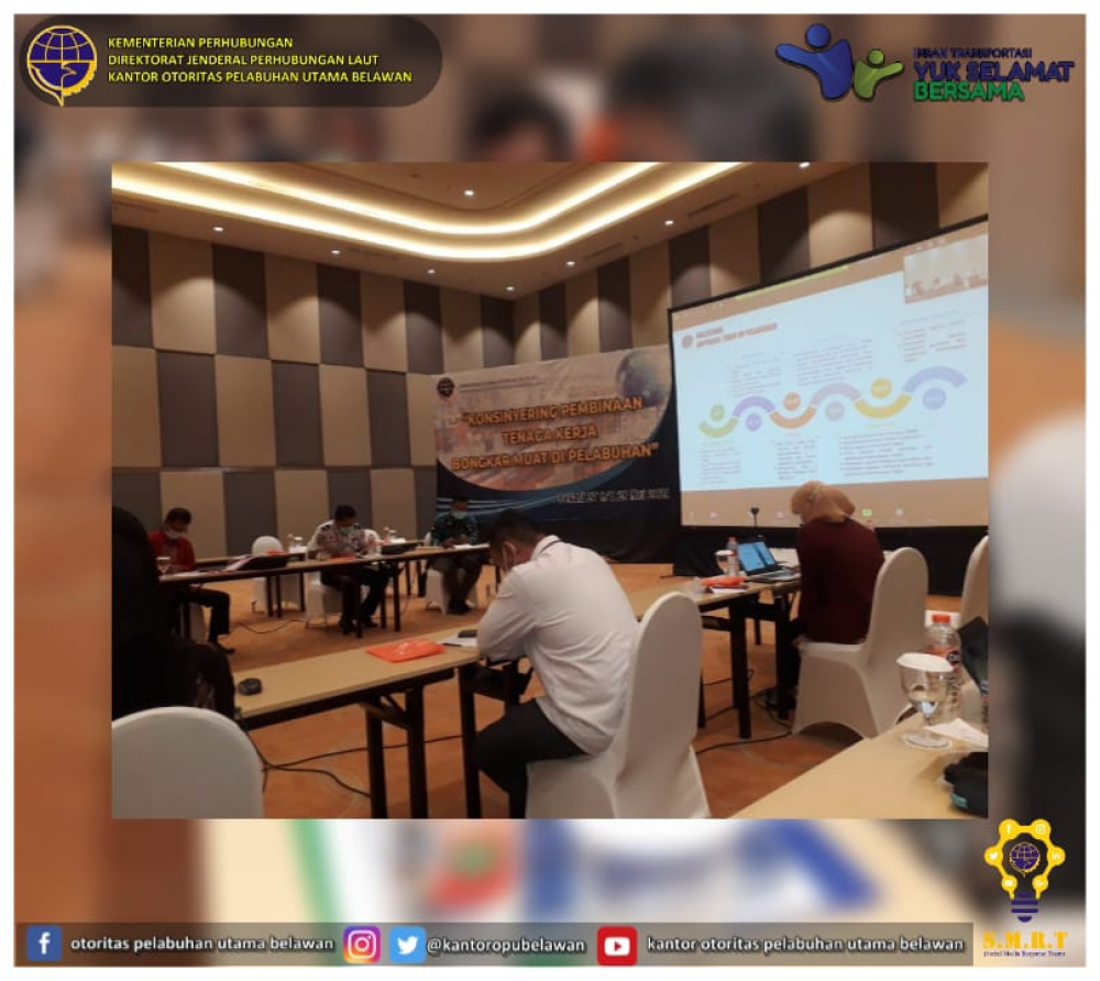 “Konsinyering Pembinaan Tenaga Kerja BongkarMuat (TKBM) di Pelabuhan”