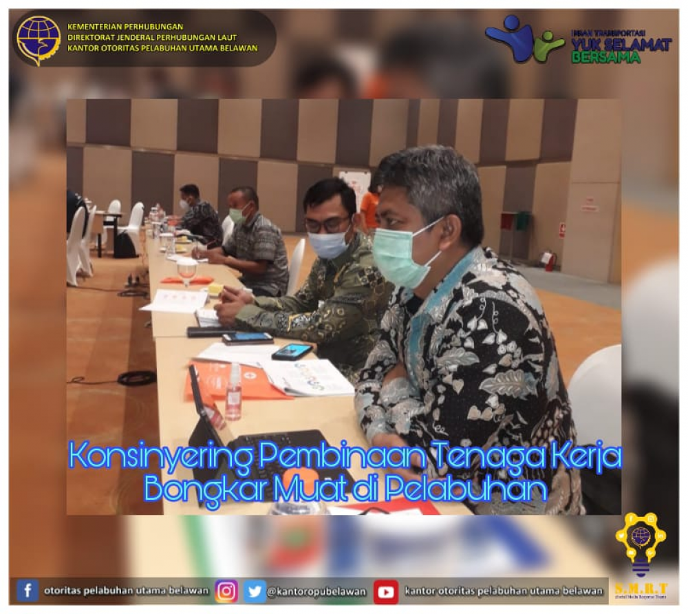 “Konsinyering Pembinaan Tenaga Kerja BongkarMuat (TKBM) di Pelabuhan”