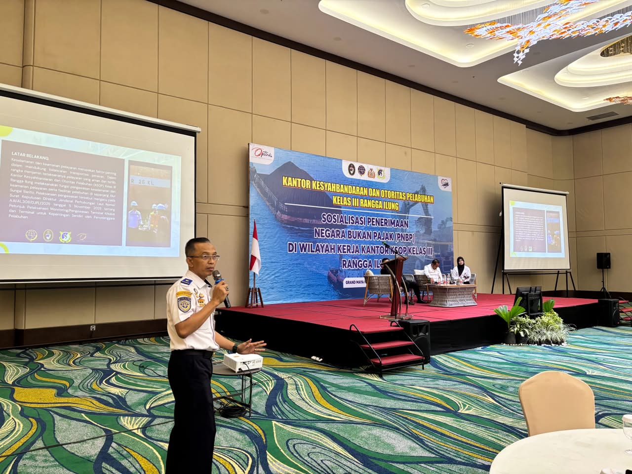Sosialisasi Penerimaan Negara Bukan Pajak (PNBP) Di Wilayah Kerja Kantor KSOP Kelas III Rangga Ilung