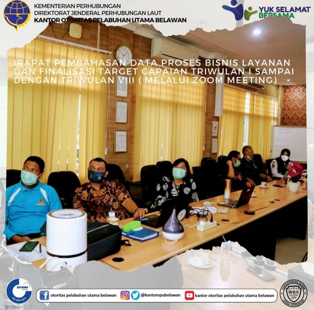 Rapat Pembahasan Data Proses Bisnis Layanan dan Finalisasi Target Capaian Triwulan I Sampai dengan Triwulan VIII