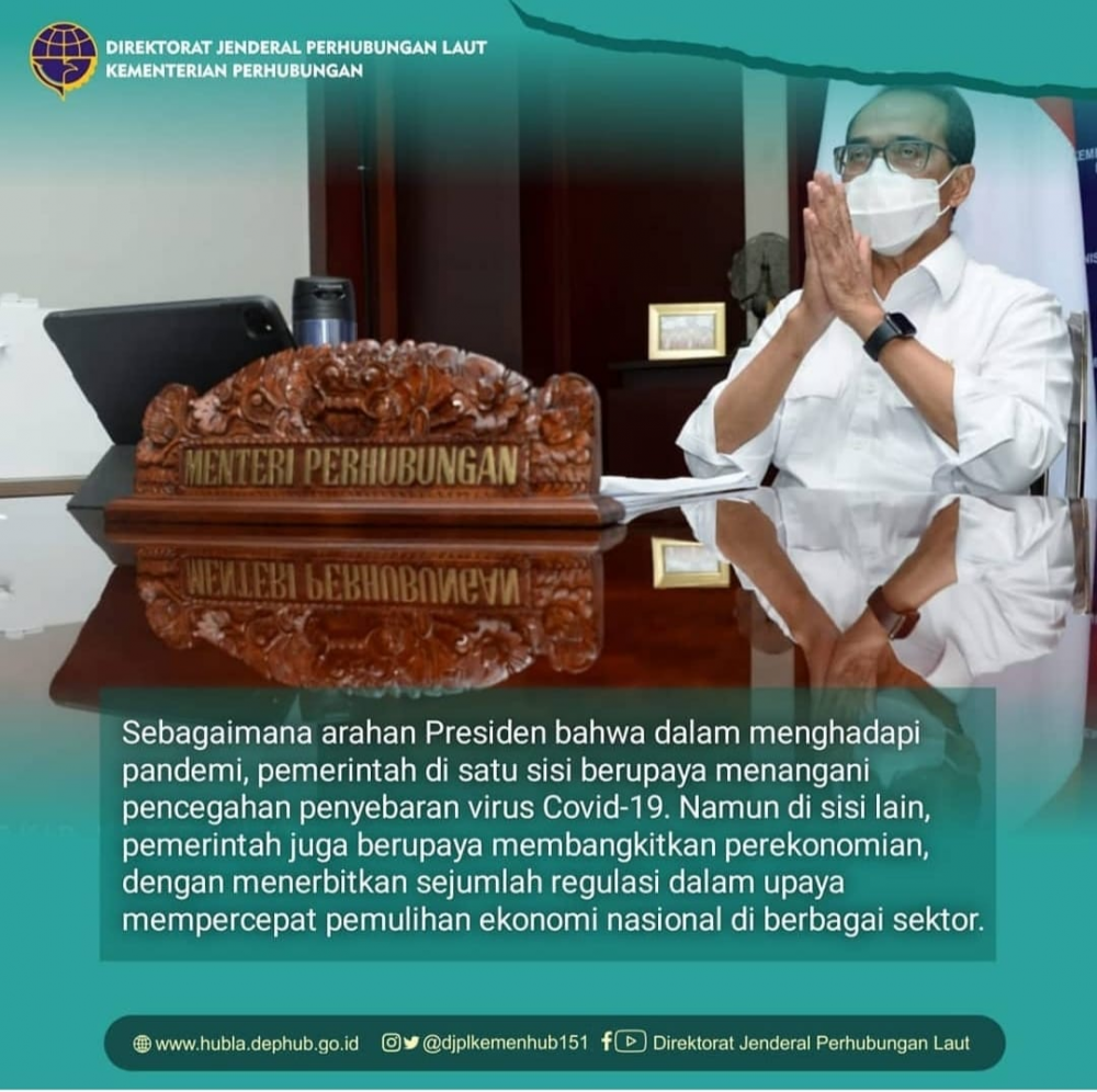 “Kelancaran Transportasi Logistik Jadi Penopang Bangkit Ekonomi Ditengah Pandemi”
