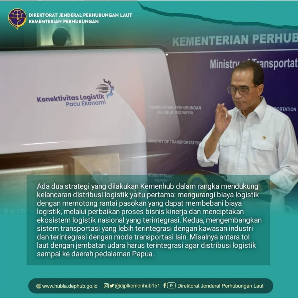 “Kelancaran Transportasi Logistik Jadi Penopang Bangkit Ekonomi Ditengah Pandemi”
