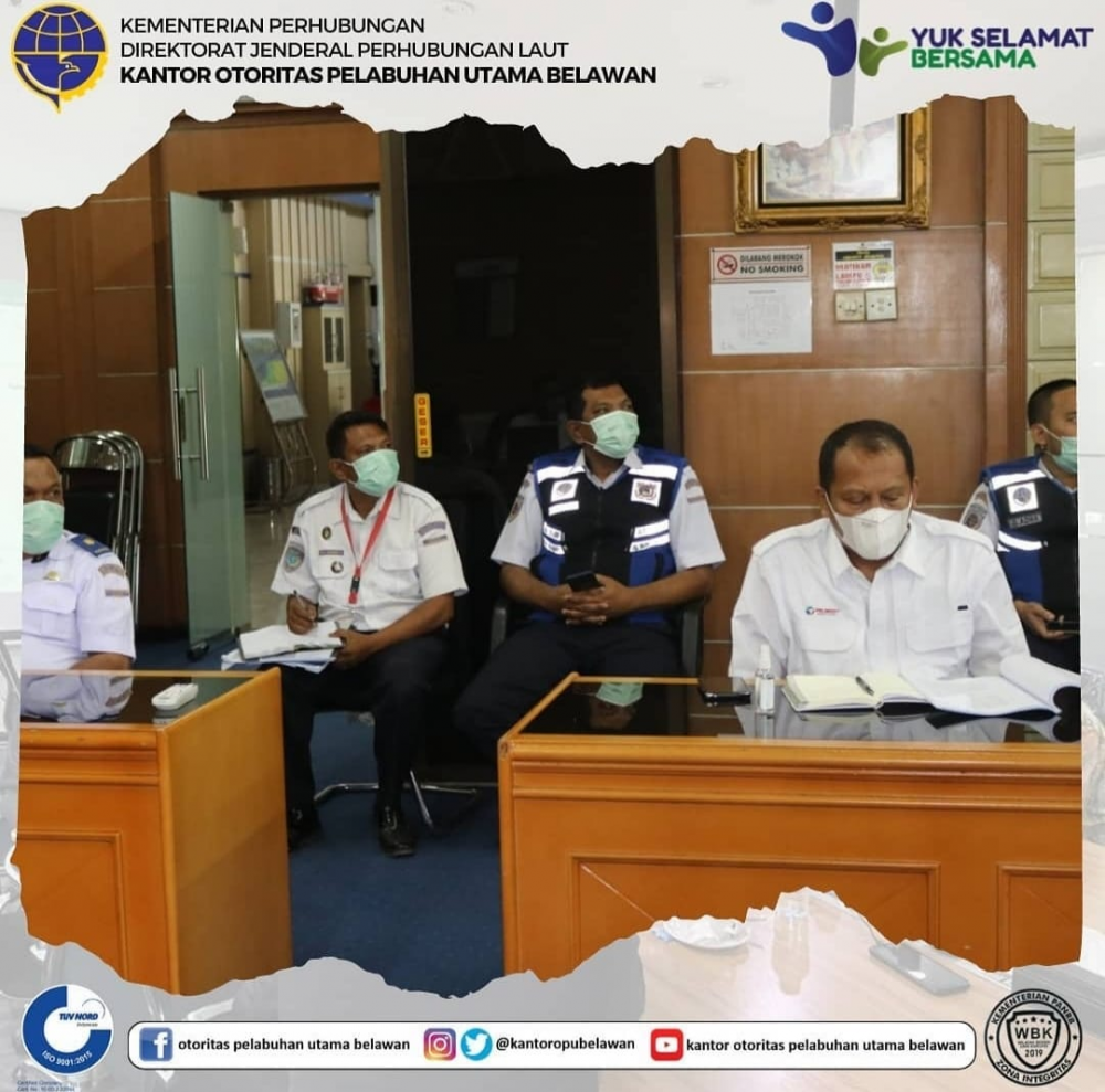Rapat Pembahasan Reimplementasi VGM di Pelabuhan Belawan