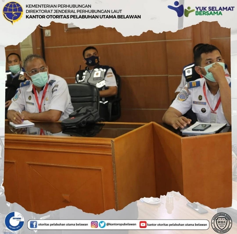 Rapat Pembahasan Reimplementasi VGM di Pelabuhan Belawan