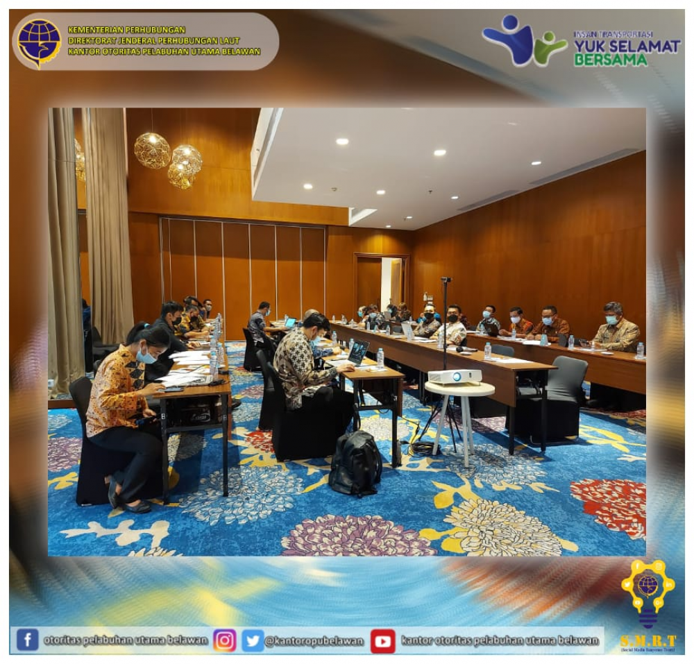 “Focus Group Discusssion (FGD) Penilaian Teknis Pelaksanaan Penyederhanaan Birokrasi dan Penyusunan Rancangan Peraturan Menteri Perhubungan tentang Organisasi dan Tata Kerja Pada Kantor Kesyahbandaran Utama, Kantor Otoritas Pelabuhan Utama, Serta Kantor K