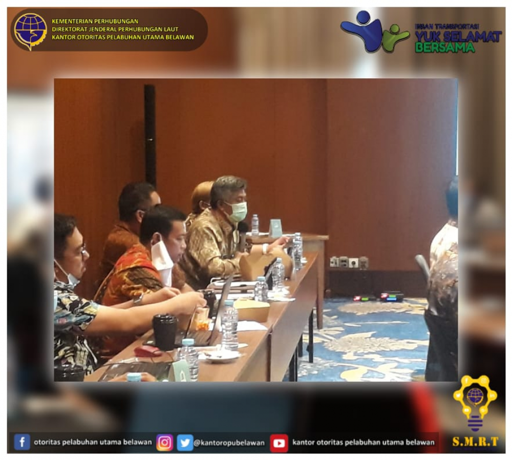 “Focus Group Discusssion (FGD) Penilaian Teknis Pelaksanaan Penyederhanaan Birokrasi dan Penyusunan Rancangan Peraturan Menteri Perhubungan tentang Organisasi dan Tata Kerja Pada Kantor Kesyahbandaran Utama, Kantor Otoritas Pelabuhan Utama, Serta Kantor K