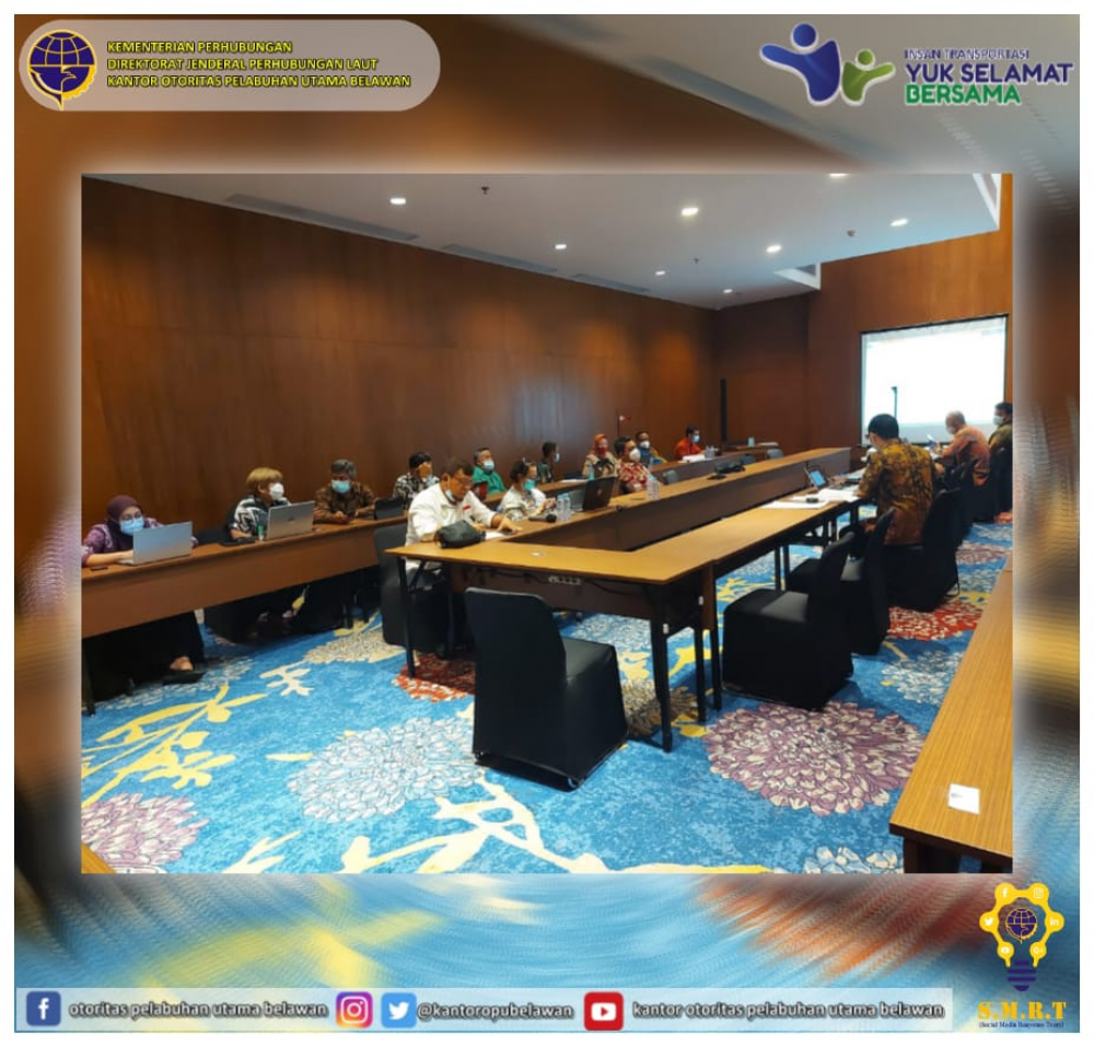 “Focus Group Discusssion (FGD) Penilaian Teknis Pelaksanaan Penyederhanaan Birokrasi dan Penyusunan Rancangan Peraturan Menteri Perhubungan tentang Organisasi dan Tata Kerja Pada Kantor Kesyahbandaran Utama, Kantor Otoritas Pelabuhan Utama, Serta Kantor K