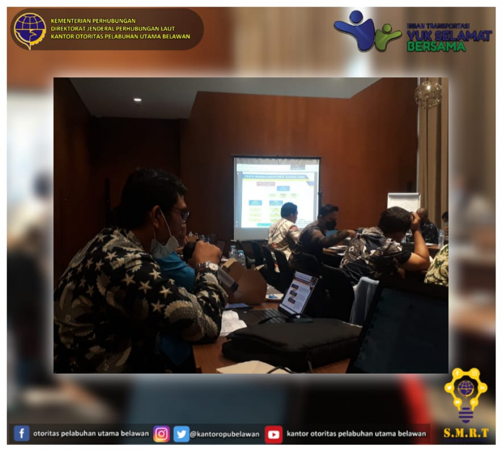 “Focus Group Discusssion (FGD) Penilaian Teknis Pelaksanaan Penyederhanaan Birokrasi dan Penyusunan Rancangan Peraturan Menteri Perhubungan tentang Organisasi dan Tata Kerja Pada Kantor Kesyahbandaran Utama, Kantor Otoritas Pelabuhan Utama, Serta Kantor K