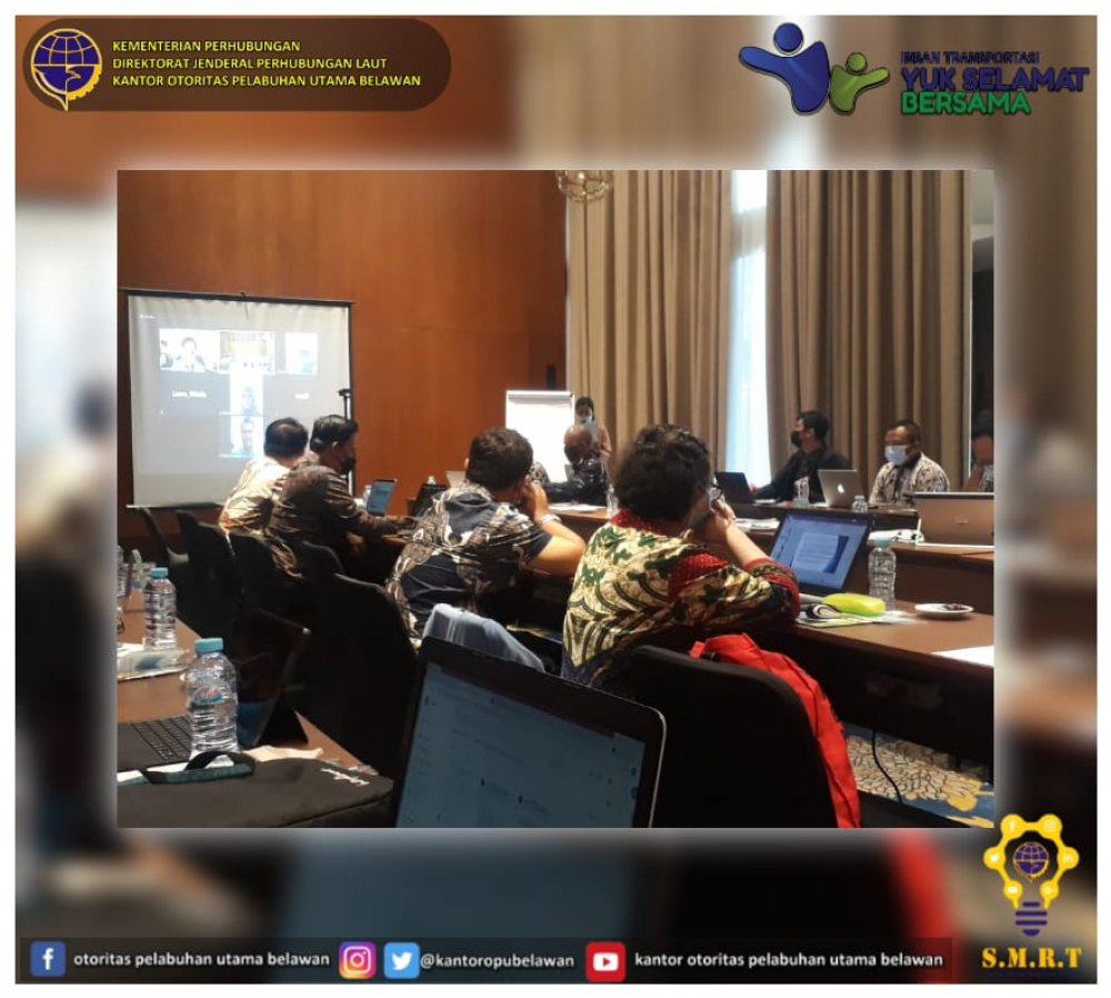 “Focus Group Discusssion (FGD) Penilaian Teknis Pelaksanaan Penyederhanaan Birokrasi dan Penyusunan Rancangan Peraturan Menteri Perhubungan tentang Organisasi dan Tata Kerja Pada Kantor Kesyahbandaran Utama, Kantor Otoritas Pelabuhan Utama, Serta Kantor K