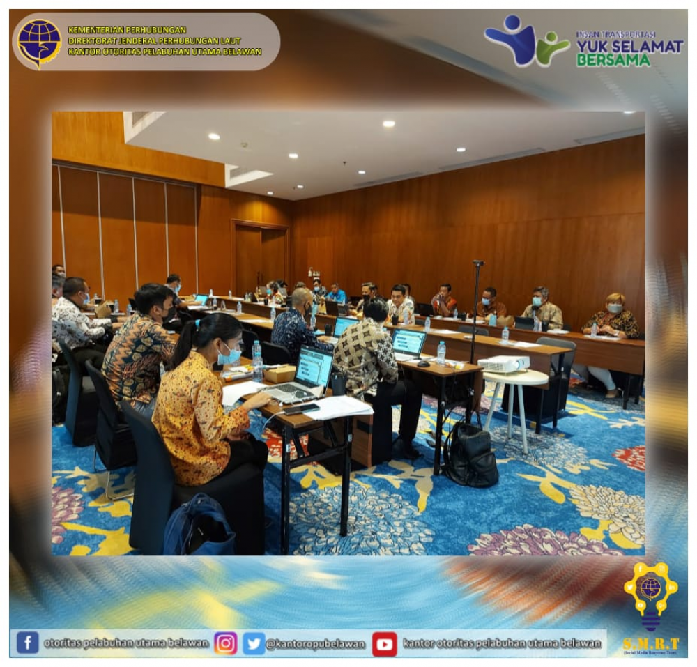 “Focus Group Discusssion (FGD) Penilaian Teknis Pelaksanaan Penyederhanaan Birokrasi dan Penyusunan Rancangan Peraturan Menteri Perhubungan tentang Organisasi dan Tata Kerja Pada Kantor Kesyahbandaran Utama, Kantor Otoritas Pelabuhan Utama, Serta Kantor K