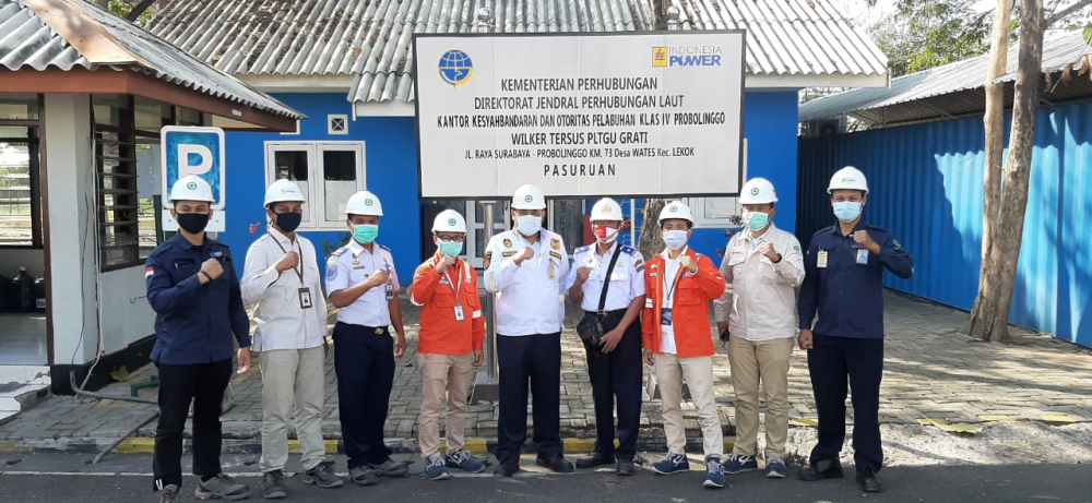 KSOP Kelas IV Probolinggo melakukan Verifikasi Kedua Faspel Tersus PT Indonesia Power UBP Perak - Grati - MBM Grati
