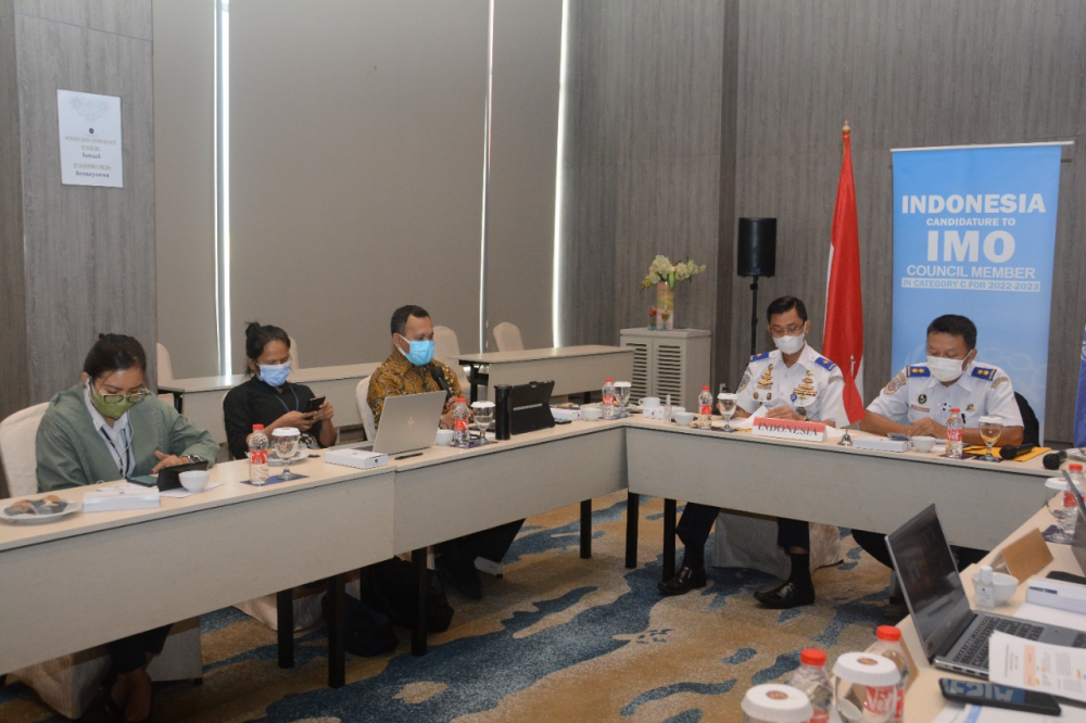 INDONESIA SIAP PERJUANGKAN REDUKSI EMISI YANG IMPLEMENTATIF DI SIDANG IMO MEPC KE 76