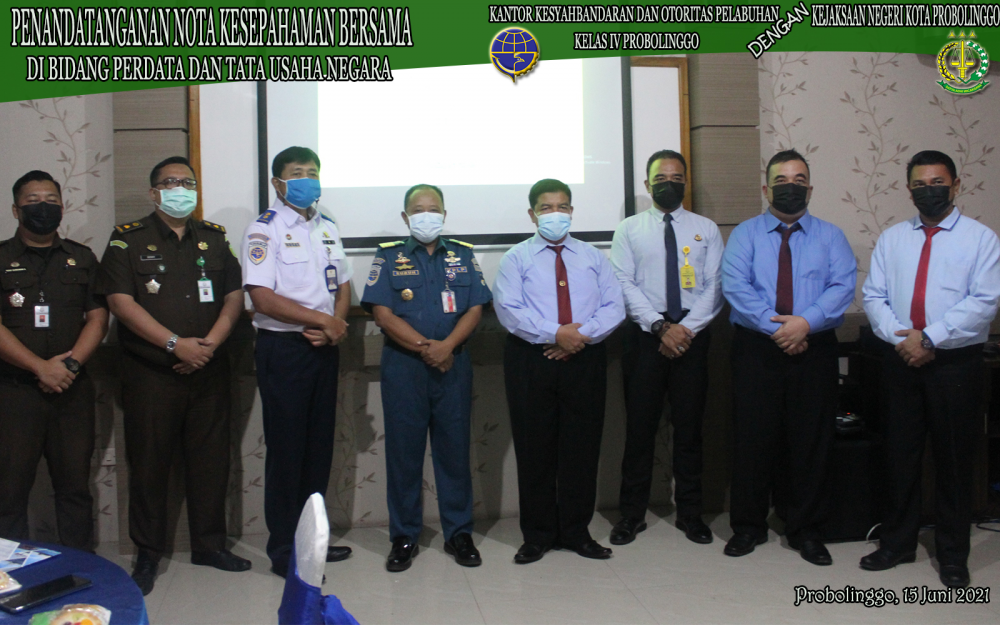 KSOP KELAS IV MELAKSANAKAN PENANDATANGAN NOTA KESEPAHAMAN BERSAMA BIDANG PERDATA DAN TATA USAHA NEGARA DENGAN KEJAKSAAN NEGERI KOTA PROBOLINGGO