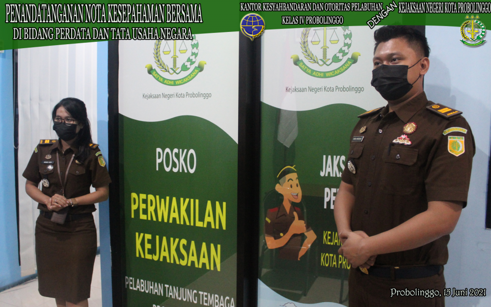 KSOP KELAS IV MELAKSANAKAN PENANDATANGAN NOTA KESEPAHAMAN BERSAMA BIDANG PERDATA DAN TATA USAHA NEGARA DENGAN KEJAKSAAN NEGERI KOTA PROBOLINGGO