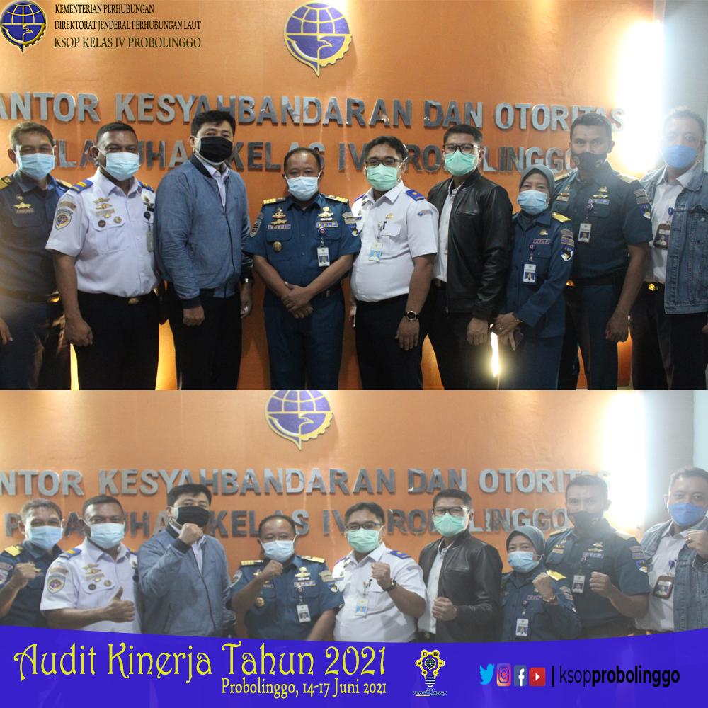 Audit Kinerja Tahun 2021 Kantor KSOP Kelas IV Probolinggo