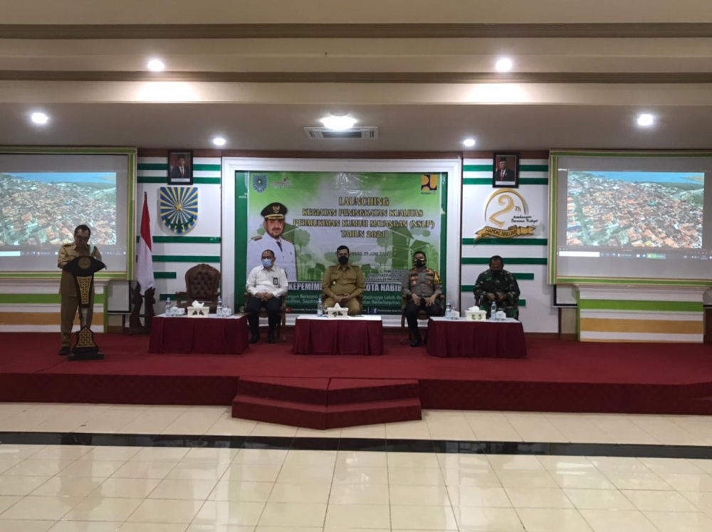 Launching Kegiatan Peningkatan Kualitas Permukiman Kumuh Oleh Kementerian PUPR di Kota Probolinggo