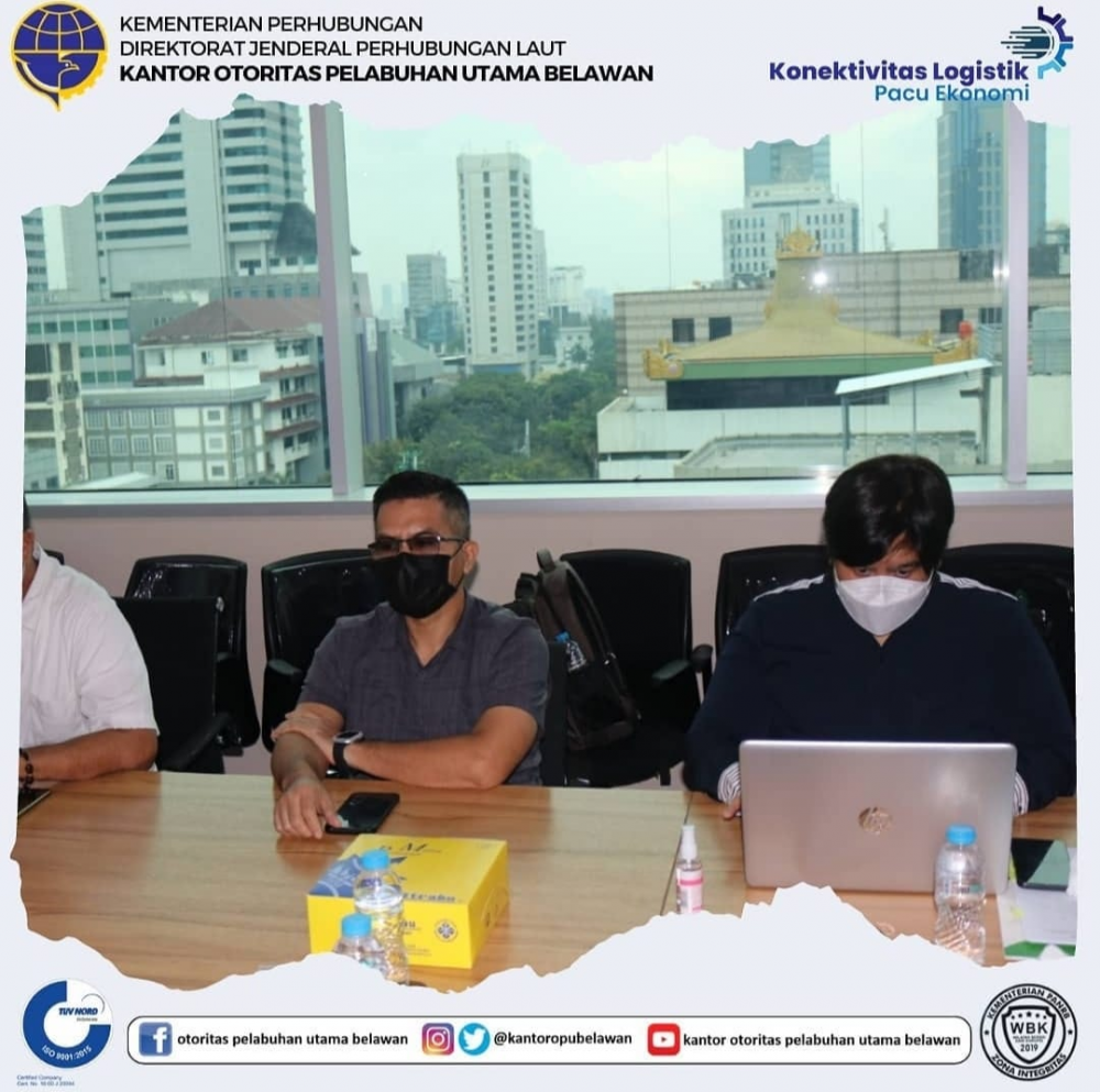 PT. Pelabuhan Indonesia I (Persero) Serahkan Lahan Hasil Reklamasi TPK Belawan Fase 2 Sebesar 5%