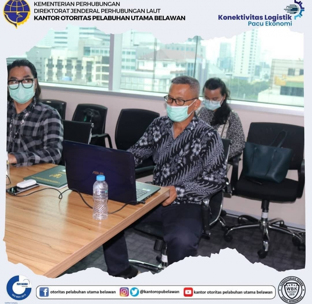PT. Pelabuhan Indonesia I (Persero) Serahkan Lahan Hasil Reklamasi TPK Belawan Fase 2 Sebesar 5%