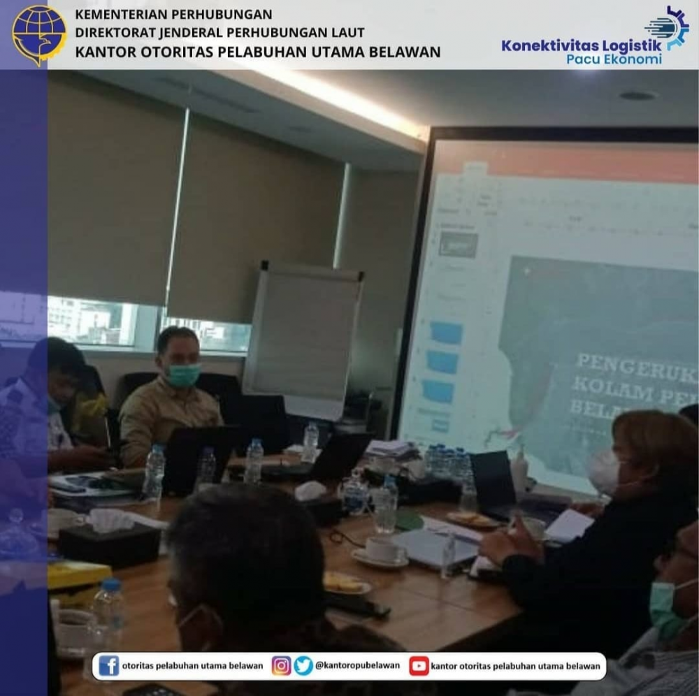 Rapat Pembahasan Teknis Pekerjaan Pengerukan Alur dan Kolam Pelabuhan Belawan