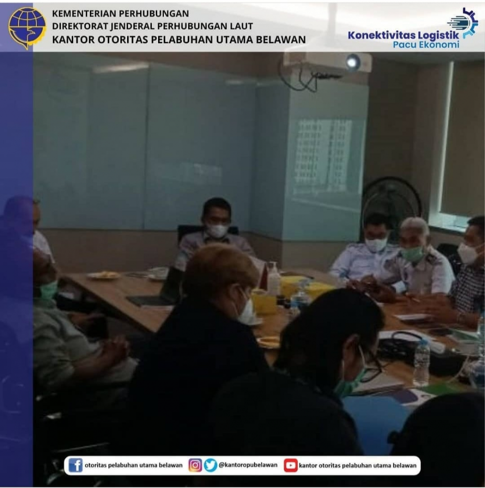 Rapat Pembahasan Teknis Pekerjaan Pengerukan Alur dan Kolam Pelabuhan Belawan