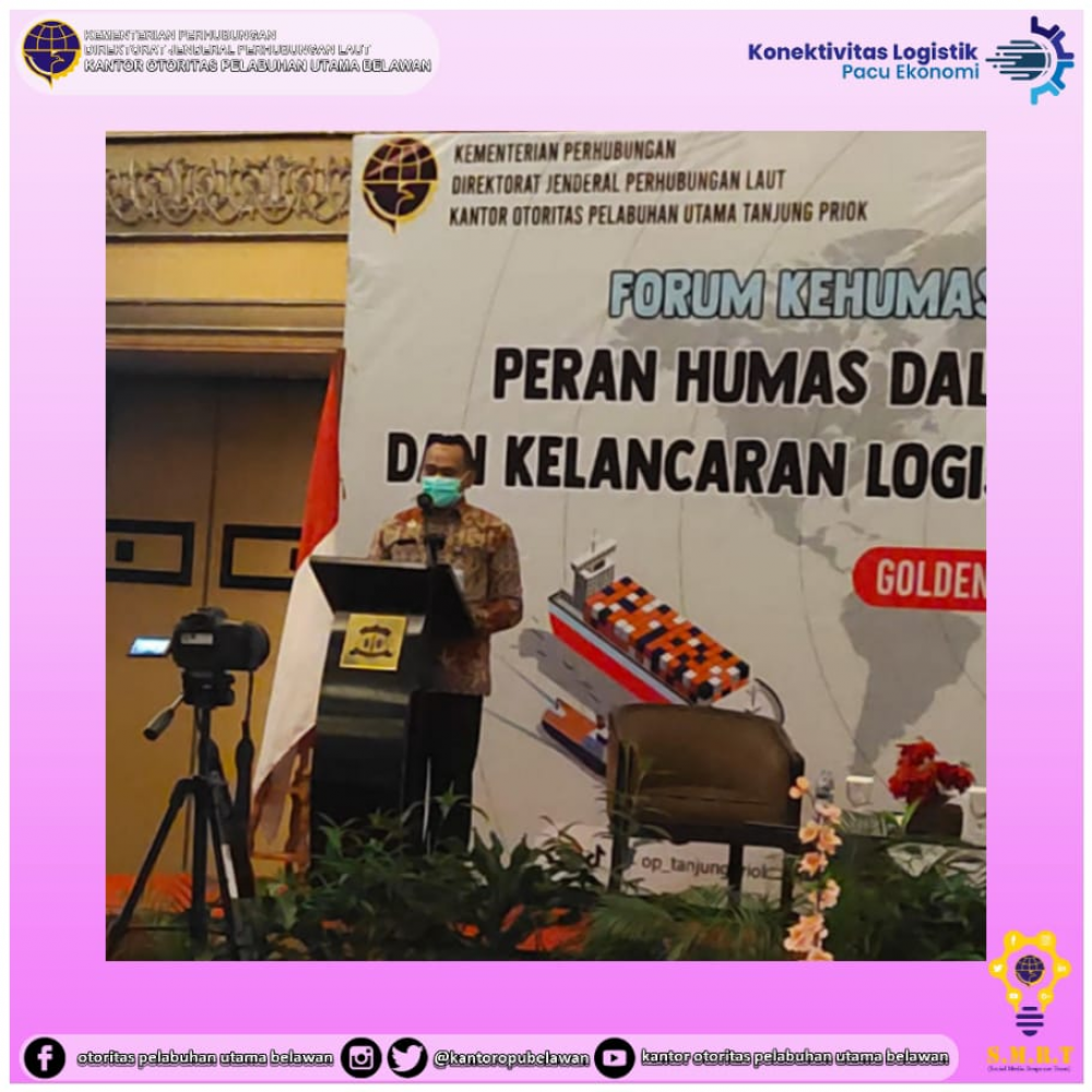 ”Peran Humas Dalam Mendukung Konektivitas Dan Kelancaran Logistik Di Pelabuhan Tanjung Priok”