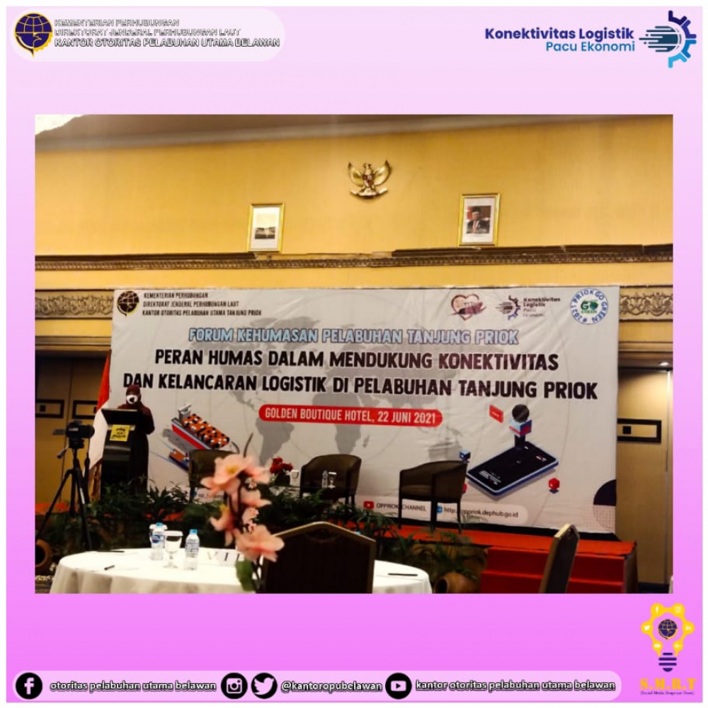 ”Peran Humas Dalam Mendukung Konektivitas Dan Kelancaran Logistik Di Pelabuhan Tanjung Priok”