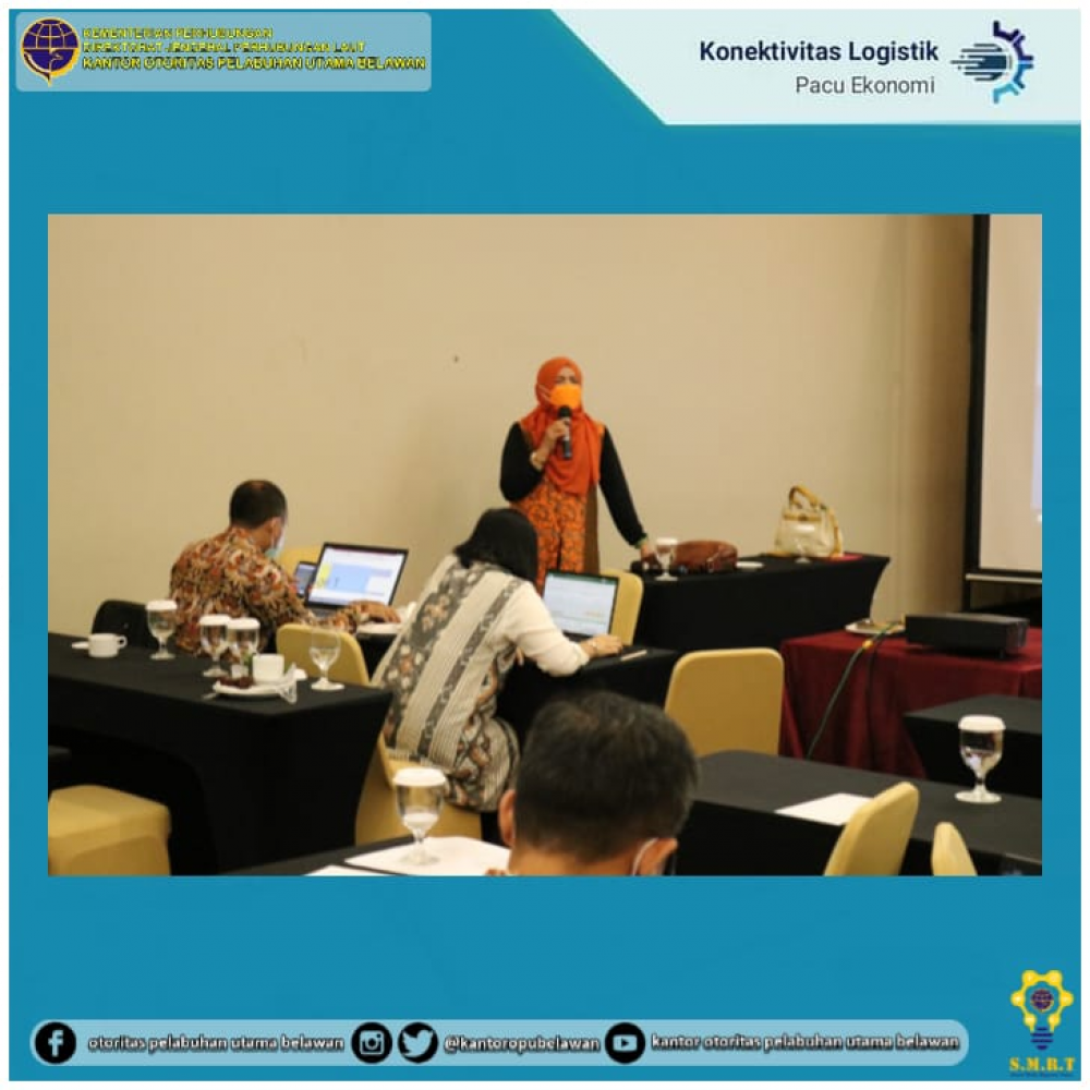 ”Rekonsiliasi Konsesi Tahunan T.A 2020 Wilayah Koordinasi Kantor Otoritas Pelabuhan Utama Belawan”