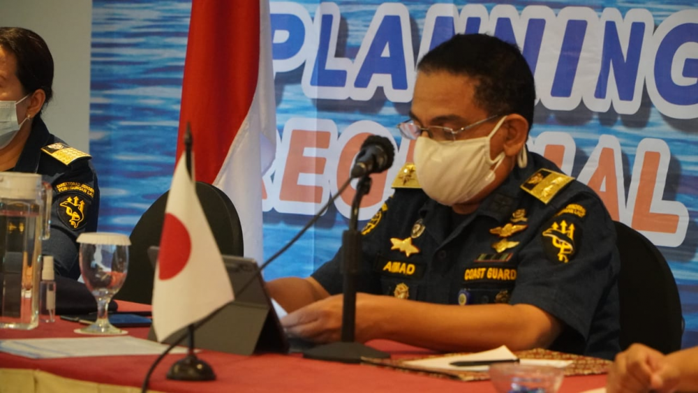 JELANG REGIONAL MARPOLEX 2022, KPLP GELAR PLANNING AND SIGNING REGIONAL MARPOLEX 2021 BERSAMA COAST GUARD FILIPINA DAN JEPANG
