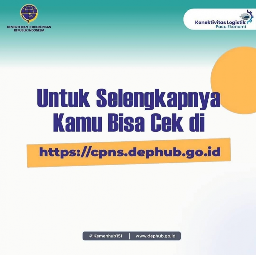 ”Pendaftaran CPNS Kemenhub”