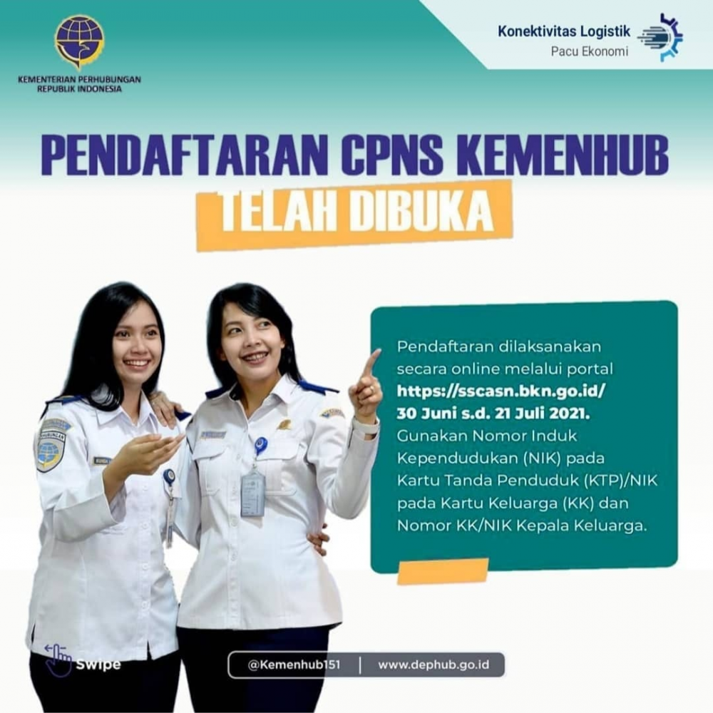 ”Pendaftaran CPNS Kemenhub”