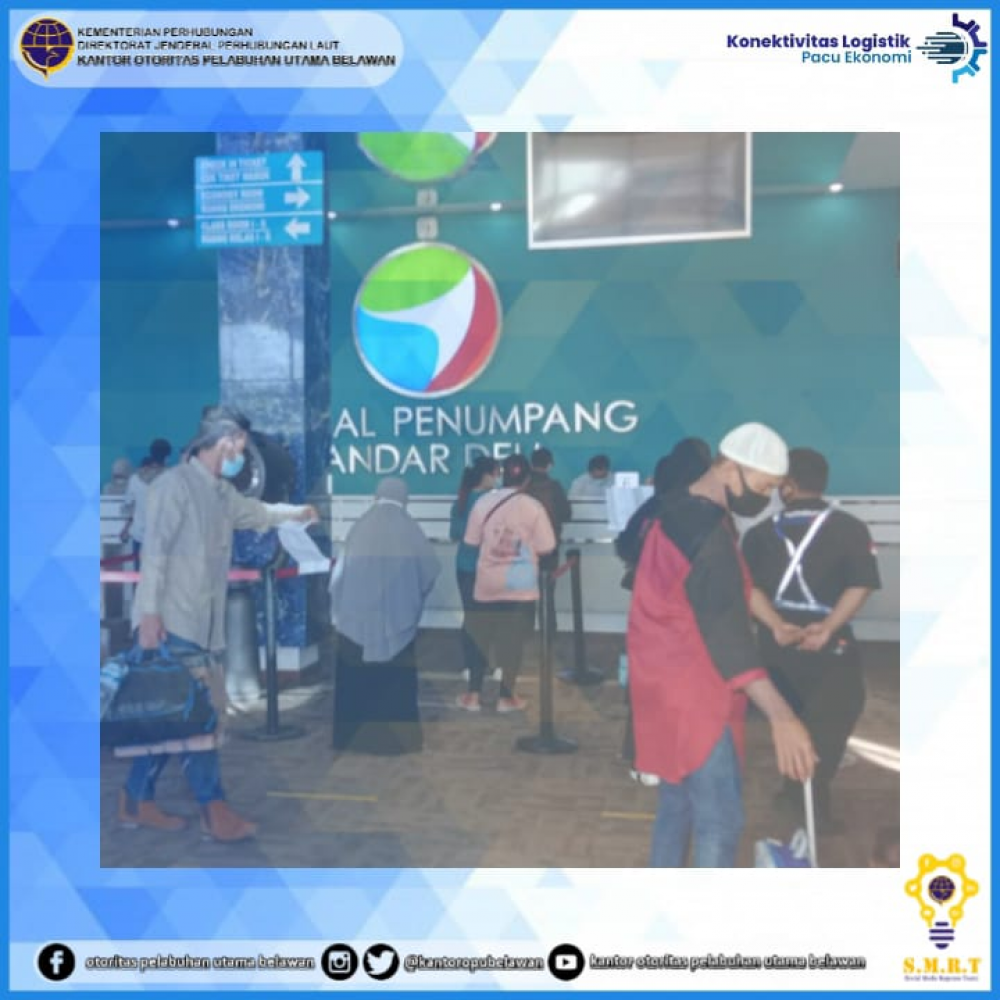”Keberangkatan Kapal KM. Kelud di Terminal Bandar Deli Belawan”