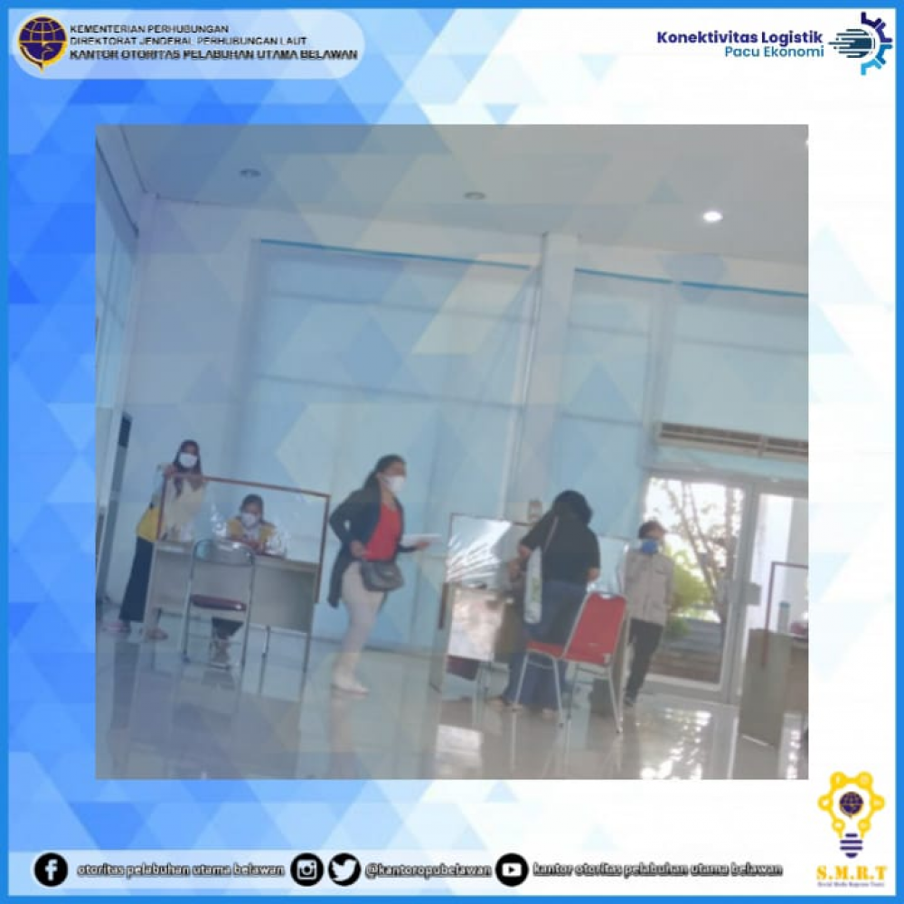 ”Keberangkatan Kapal KM. Kelud di Terminal Bandar Deli Belawan”