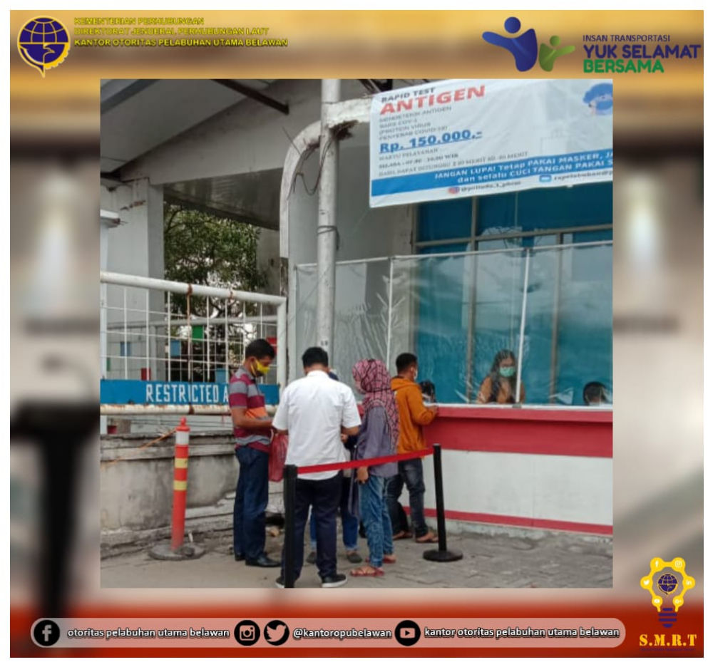 ”Kedatangan Kapal KM. Kelud di Terminal Bandar Deli Belawan”