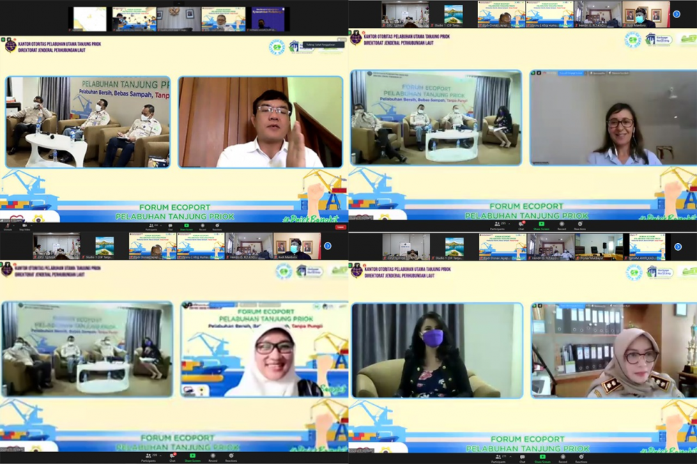 WUJUDKAN PELABUHAN BERWAWASAN LINGKUNGAN, KEMENHUB GELAR FORUM ECOPORT TANJUNG PRIOK