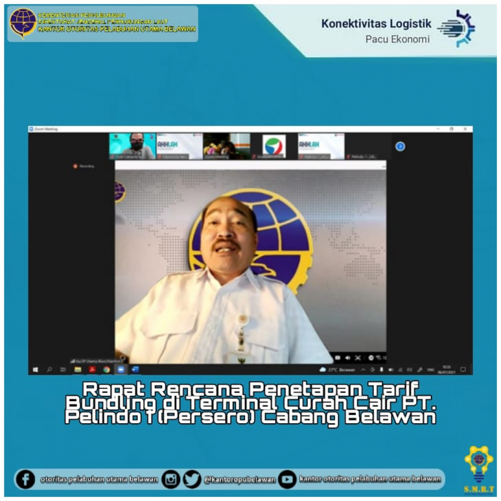 ”Rencana Penetapan Tarif Bundling di Terminal Curah Cair PT. Pelindo I (Persero) Cabang Belawan”