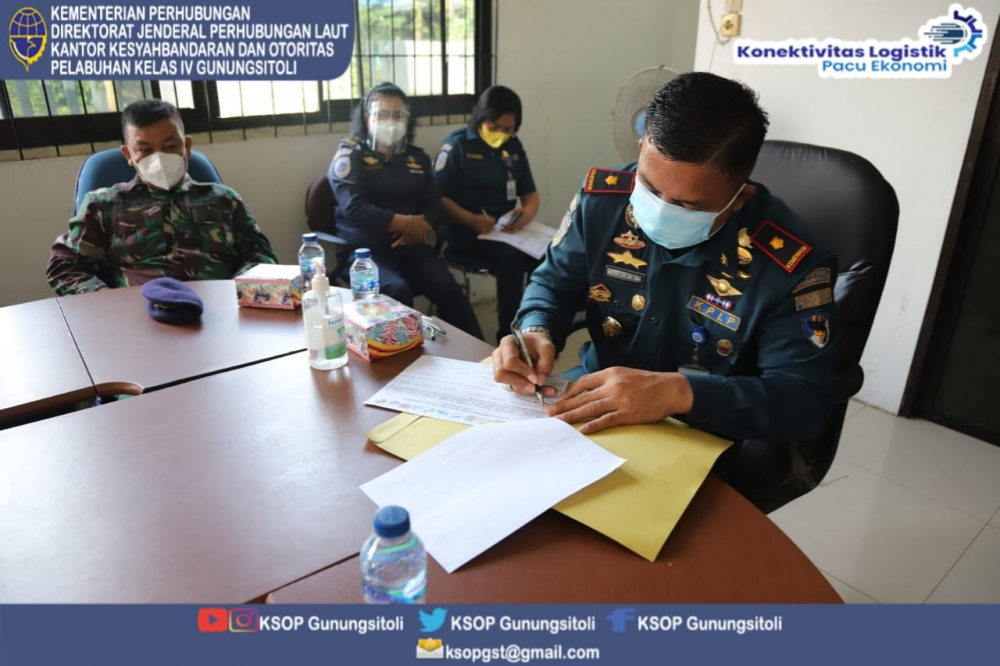 DEKLARASI BERSAMA UNTUK MEWUJUDKAN PELABUHAN BERSIH