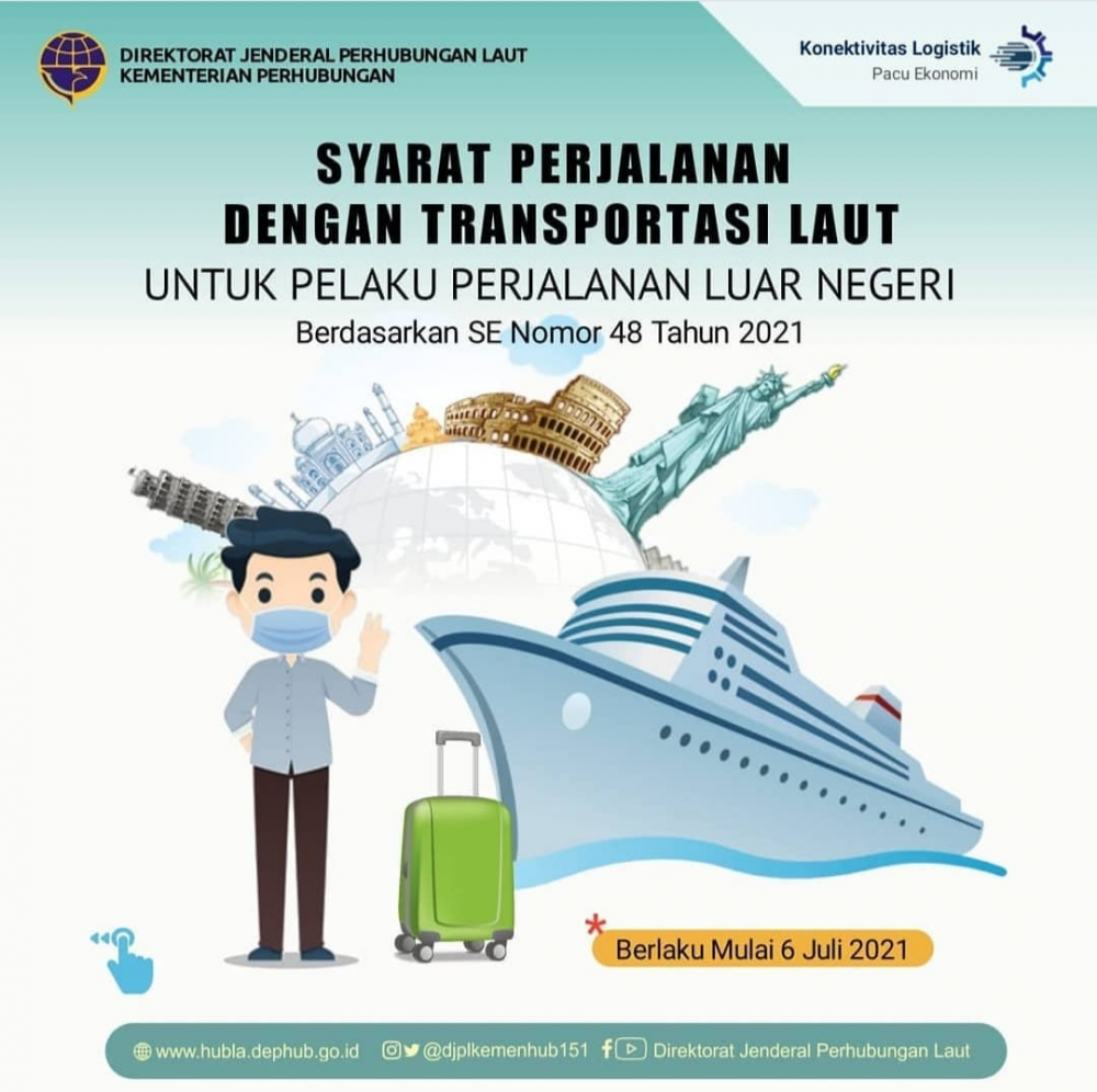 ”Syarat Perjalanan Dengan Transportasi Laut”